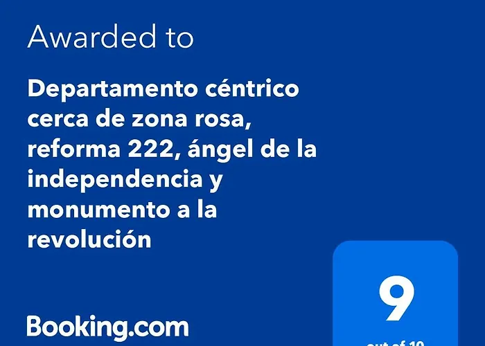 Apartamento Departamento Céntrico Cerca De Zona Rosa, Reforma 222, ángel De La Independencia Y Monumento A La Revolución